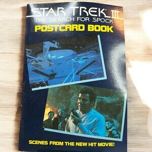 Vintage Star Trek III, The Search for Spock Postcard Book - 1984